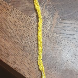 Gold & white bracelet